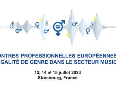 , Rencontres professionnelles européennes pour l&#8217;égalité de genre dans le secteur musical